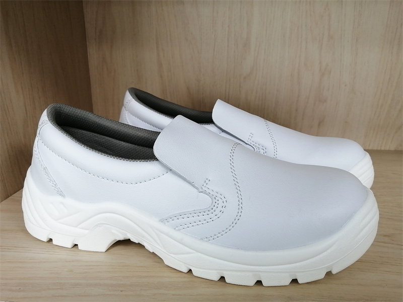 white safety shoes