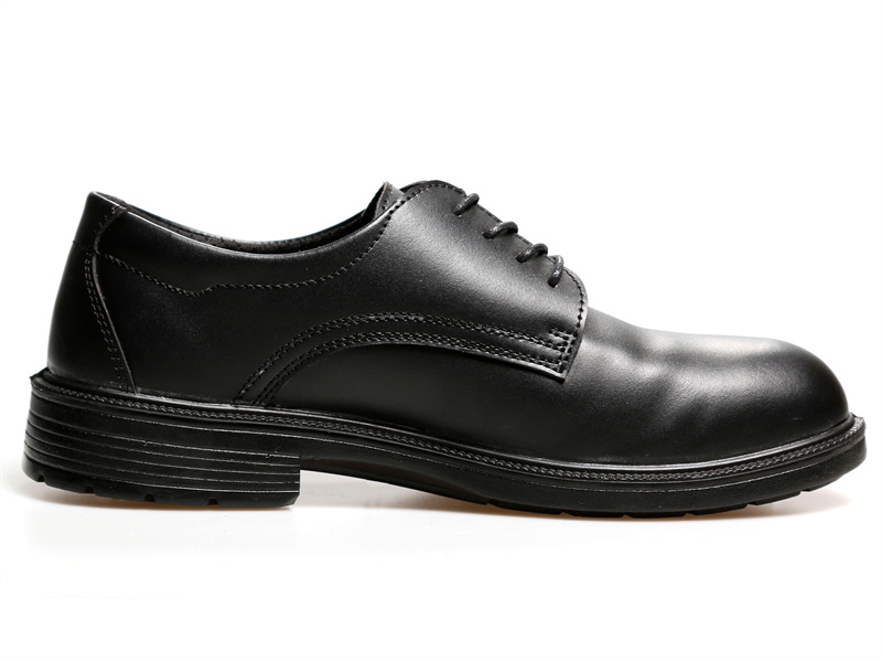 Sapatos de segurança executivos uniformes biqueira de aço sapatos de trabalho