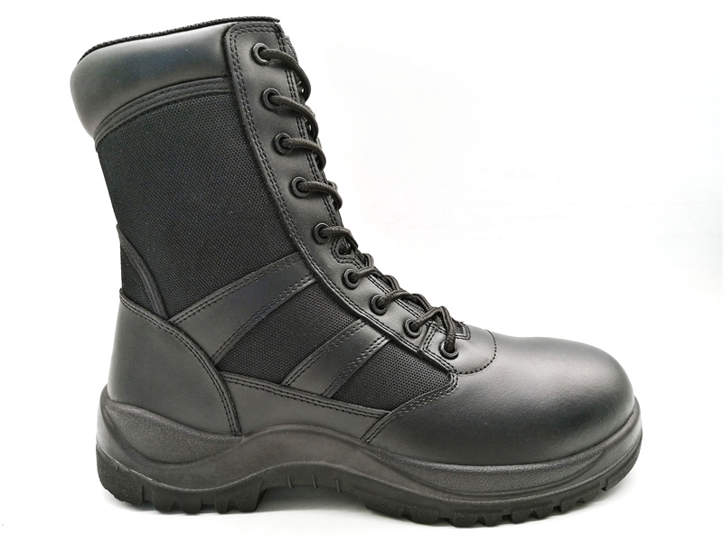 zip up tactical safety boots