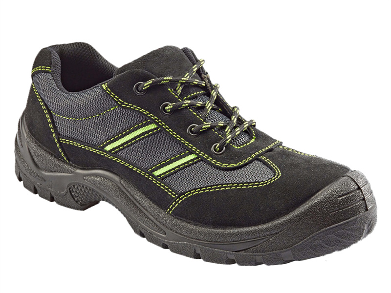 steel toe leather safety shoes