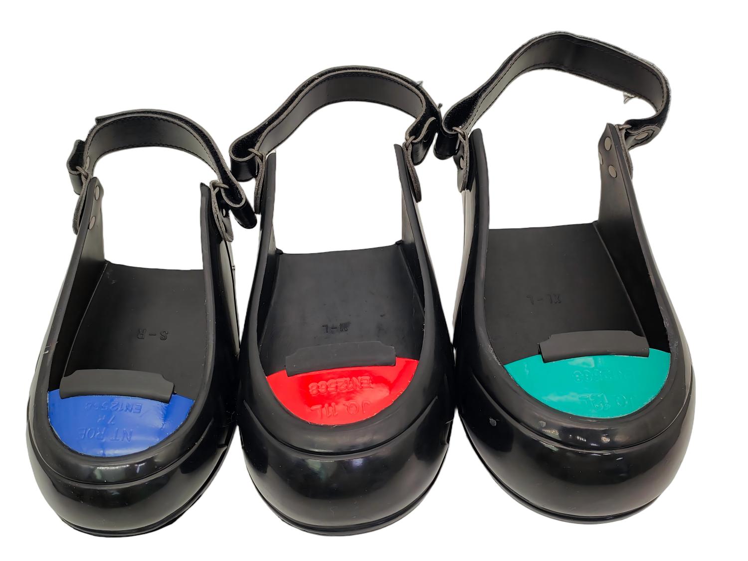 Calçados de segurança para visitantes: proteção com biqueira reforçada para ambientes industriais.